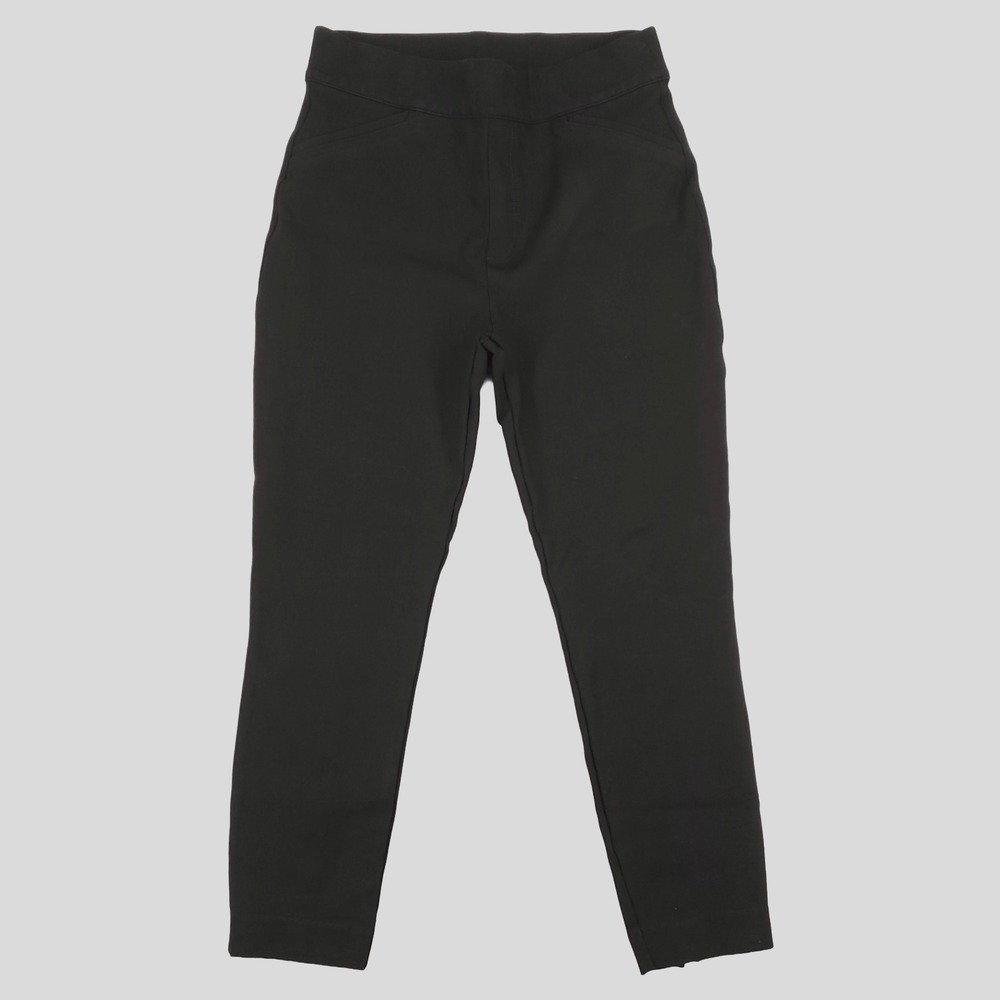 Spanx The Perfect Capri Pant Women's M Skinny Black Ponte Backseam Stretch Chic - Picture 2 of 13
